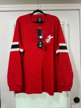 Cincinnati Reds long sleeve thermal shirts Men Size XXL